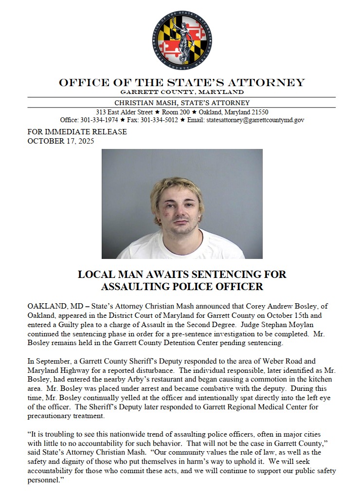 State's Attorney _ Corey Bosely